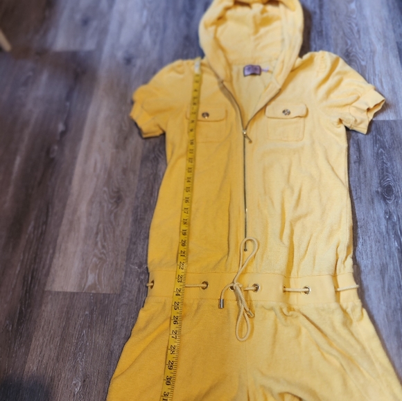 Yellow terrycloth Juicy Couture romper - Picture 13 of 13